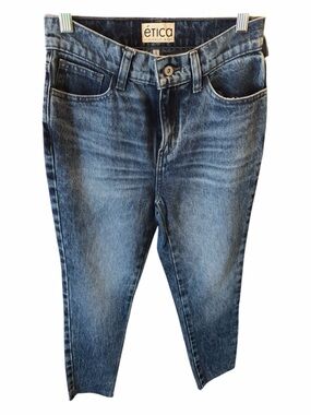 Etica High-Rise Blue Wash Women's Jeans